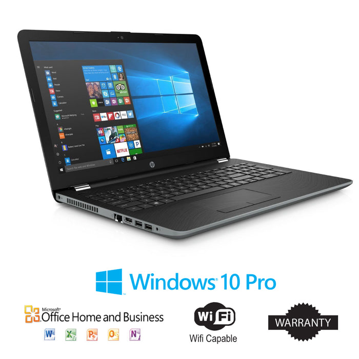 Standard Laptop: Core i5 (5th to 6th gen) 8 gb ram, 128 GB SSD Hard Drive Windows 10 Pro and Office