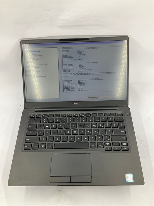Dell Latitude 7400 14" Core i7-8665U 256GB 8GB B Win 11 Pro