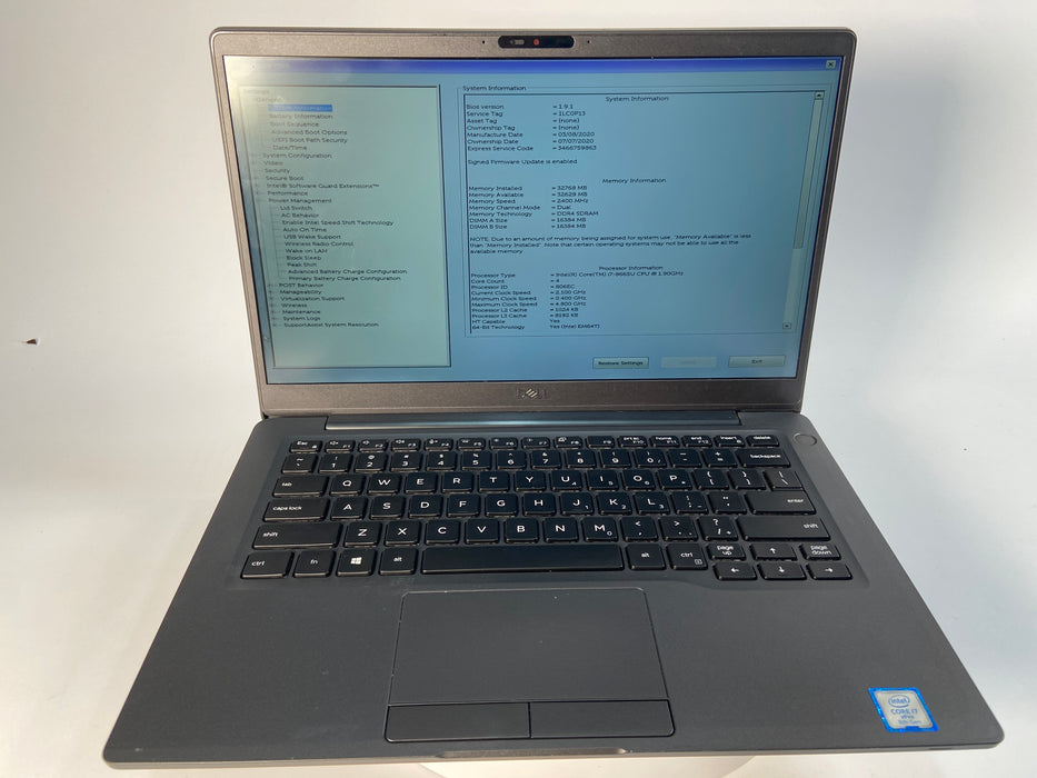 Dell Latitude 7300 13.3" Intel Core i7-8665U 512GB SSD 32GB RAM Win 11 Pro