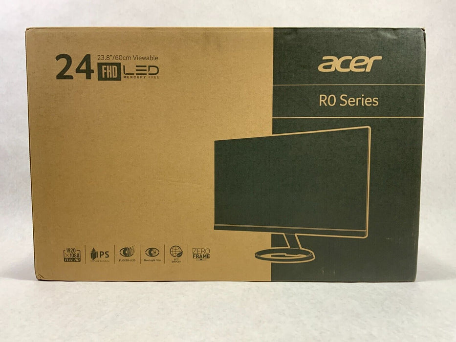 23.8" Acer R240HY (1080p) Full HD Widescreen LCD Monitor - New
