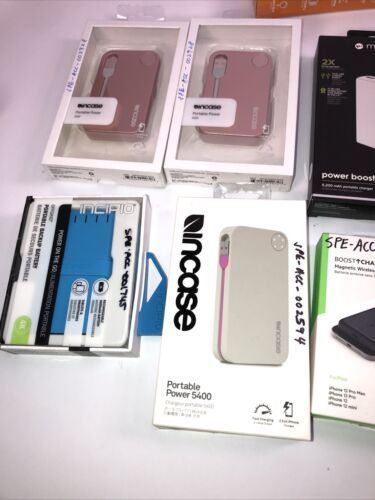 Lot of 12 - Power Bank Charging Portable External Battery Backup For Cell Phones