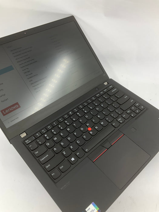 Lenovo ThinkPad T14 Gen 2 14" Core i7-1185G7 512GB 32GB B Win 11 Pro