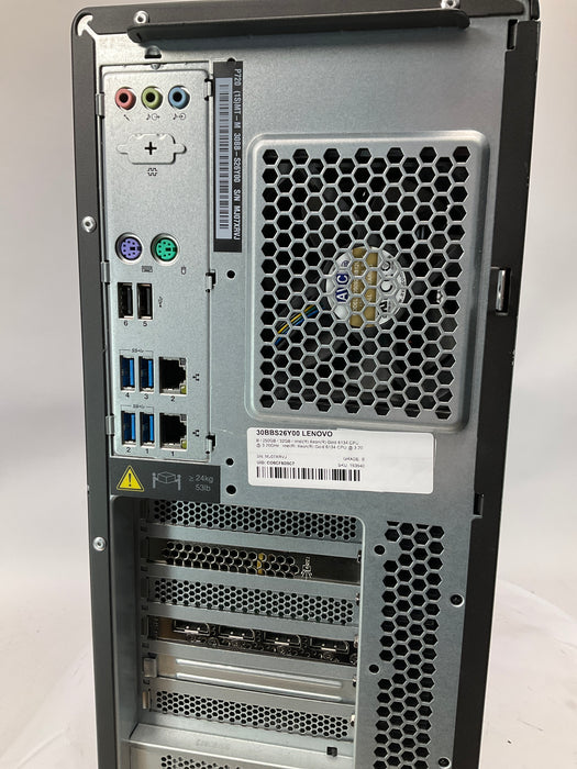 Lenovo ThinkStation P720 Dual Xeon Gold 6134 250GB 32GB Win 11 Pro M4000