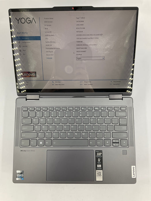 Lenovo Yoga 7 14IRL8 82YL 14" 2in1 Touch Core i7-1355U 512GB 16GB WIn 11 Pro