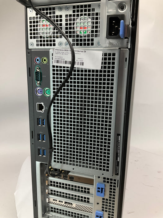 Dell Precision 5820 Tower X-Series Core i9-10900X 256GB 32GB Win 11 Pro T600