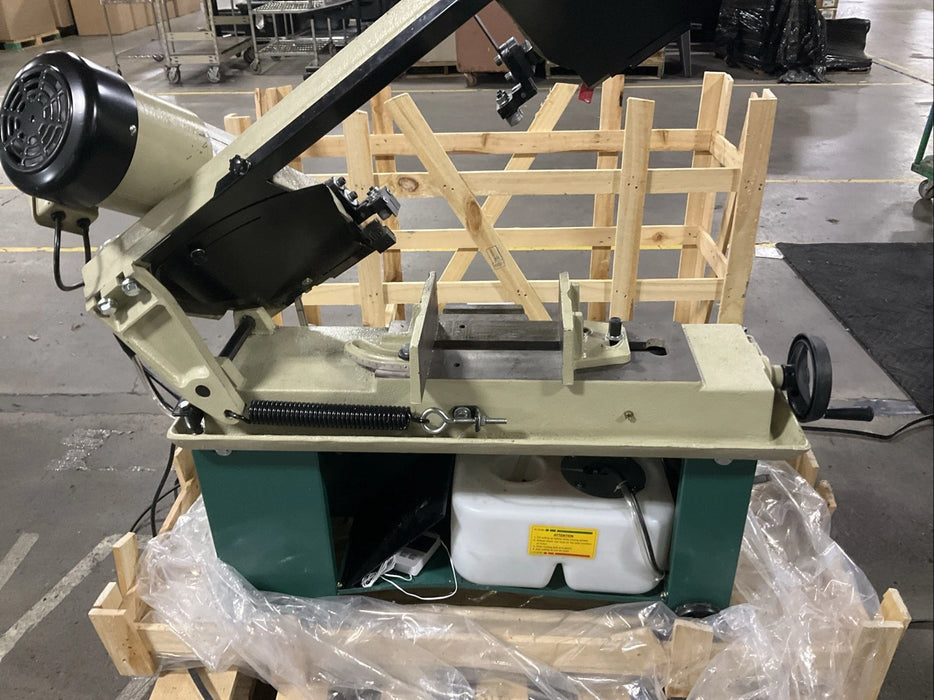 Grizzly Model G4030 6-1/2" X 9 1/2" Metal-Cutting Bandsaw w/ Coolant Pump