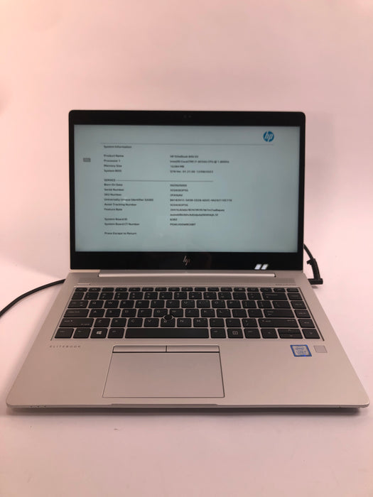 HP EliteBook 840 G5 14" Touch Intel Core i7-8550U 512GB SSD 16GB RAM Win 11 Pro