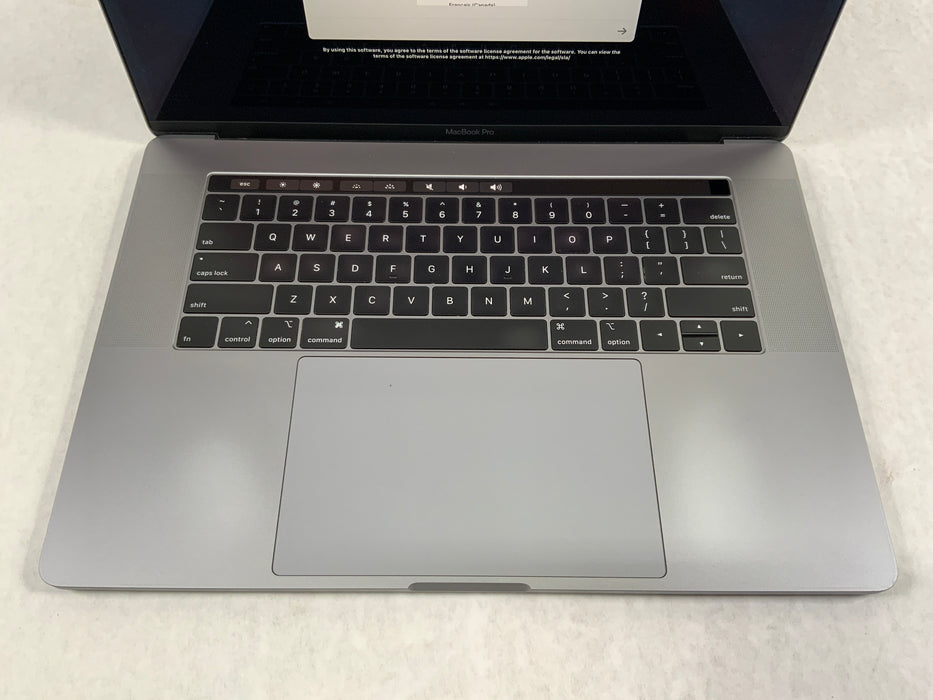 2019 Apple MacBook Pro 15.4" Intel Core i9-9980H 512GB SSD 16GB RAM A macOS Sonoma