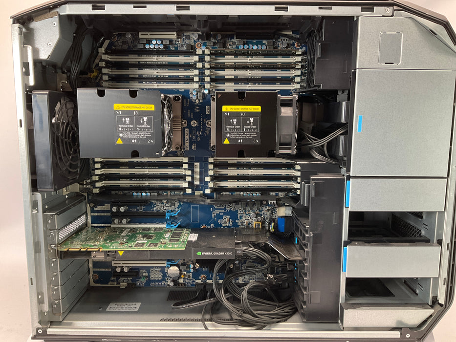HP Z8 G4 Workstation Dual Xeon Silver 4108 256GB 32GB Win 11 Pro K4200