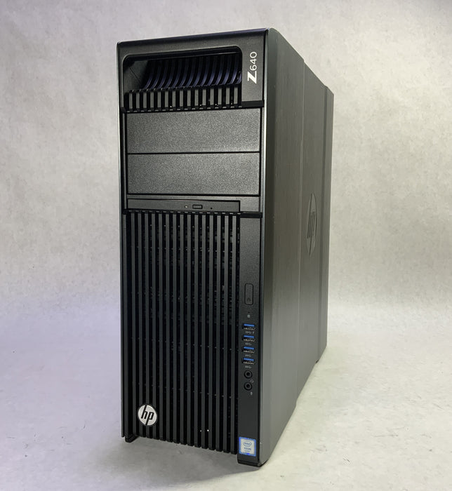 HP Z640 Workstation PC Intel Xeon E5-2640 v4 500GB SSD 16GB RAM M4000 A Win 10 Pro