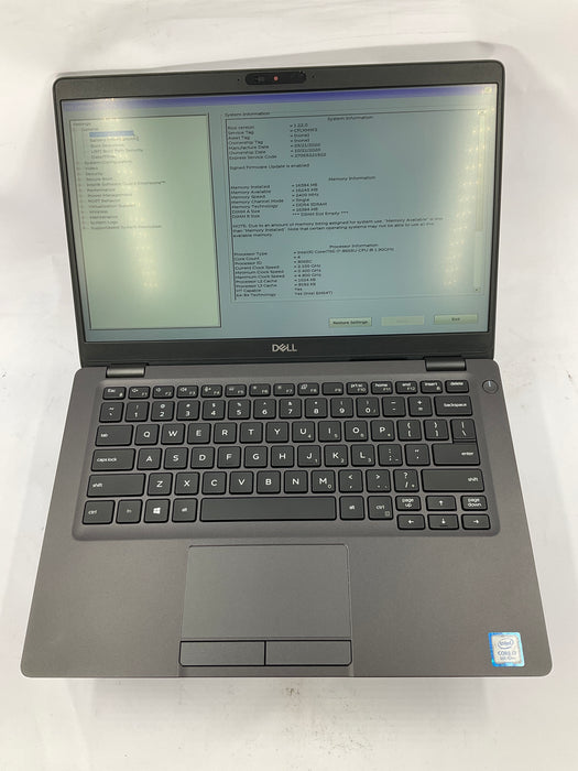 Dell Latitude 5300 13" Core i7-8665U 256GB 16GB A Win 11 Pro