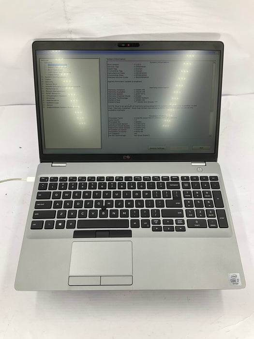 Dell Latitude 5510 15.6" Core i7-10610U 512GB 16GB B Win 11 Pro