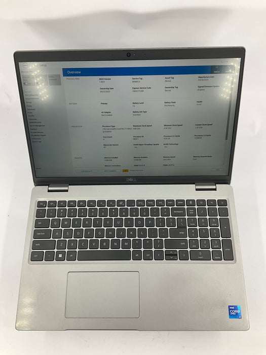 Dell Precision 3560 15.6" Core i7-1185G7 512GB 16GB  B Win 11 Pro
