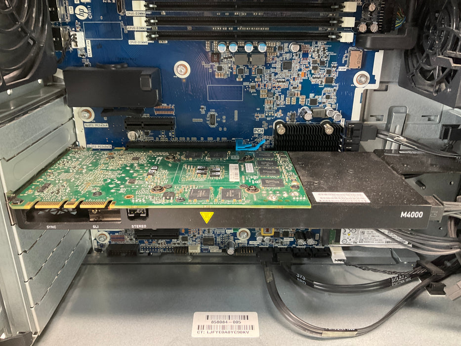 HP Z6 G4 Workstation Xeon Silver 4116 512GB 32GB Win 11 Pro M4000