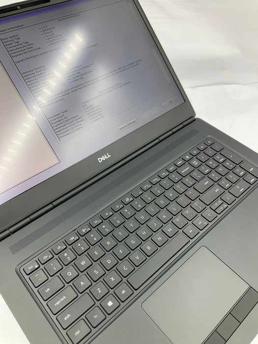 Dell Precision 7750 18" Core i9-10885H 1TB 32GB Win 11 Pro RTX 4000