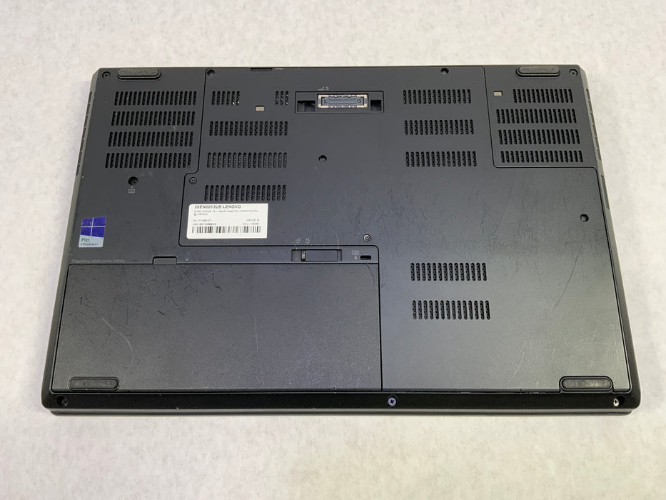 Lenovo ThinkPad P50 15.6" Intel Core i7-6700HQ 500GB SSD 32GB RAM Win 10 Pro M1000M