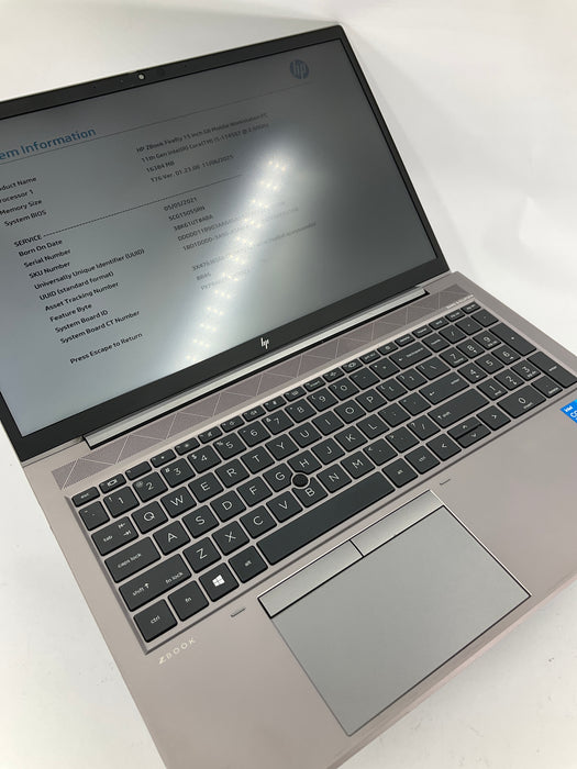 HP ZBook FireFly G8 15.6" Core i5-1135G7 512GB 16GB B Win 11 Pro