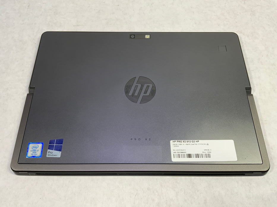 HP Pro x2 612 G2 12" Tablet Intel Core i7-7Y75 256GB SSD 8GB RAM No OS