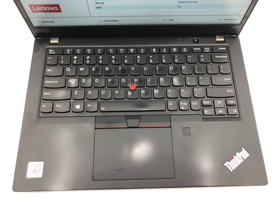 Lenovo ThinkPad X390 13.3" Intel Core i7-10510U 512GB SSD 16GB RAM Win 11 Pro