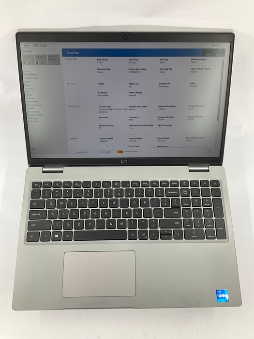 Dell Latitude 5520 15.6" Core i5-1145G7 512GB 16GB A Win 11 Pro
