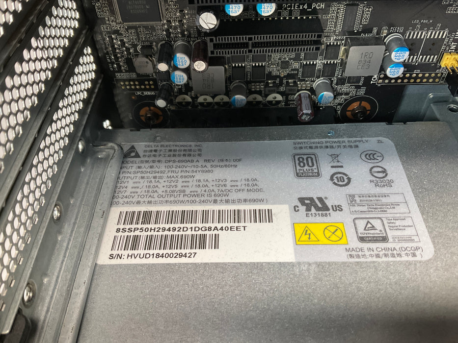 Lenovo P520 Thinkstation Xeon W-2123 512GB 16GB B Win 11 Pro GT 620