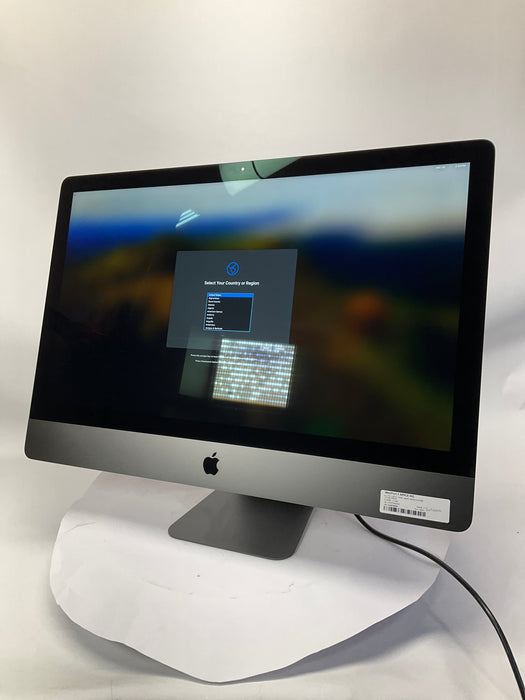 2017 (Late) Apple iMac Pro 27" 5K Xeon W-2140B 1TB 32GB Sequoia