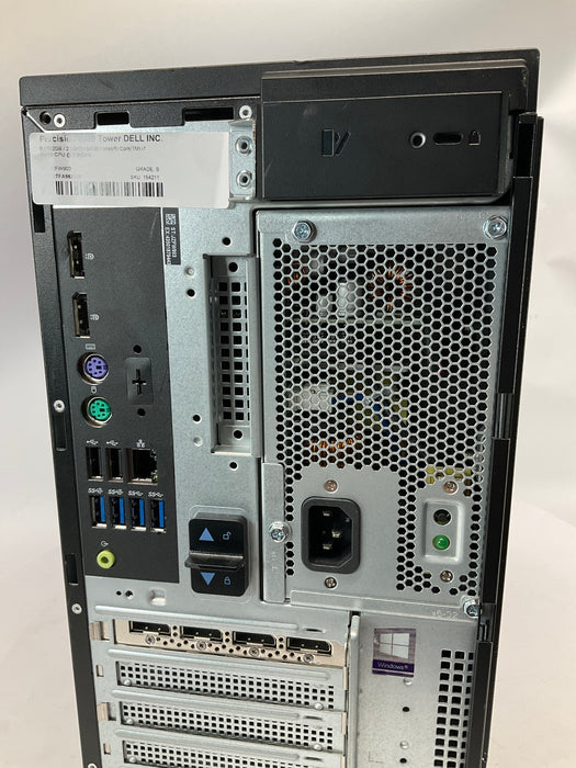 Dell Precision 3640 Tower Core i7-10700 512GB 64GB Win 11 Pro P2200