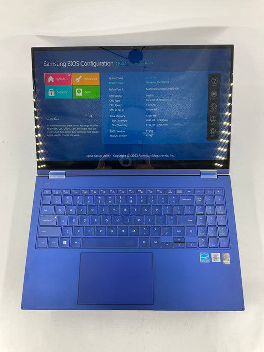 Samsung Galaxy Book Flex 15.6" Touch Core i7-1065G7 512GB 12GB Win 11 Pro