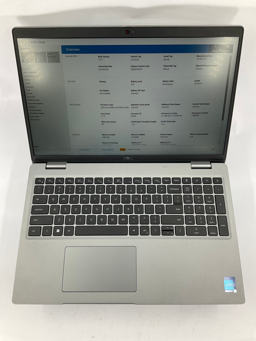 Dell Latitude 5530 15.6" Core i5-1235U 256GB 16GB B Win 11 Pro