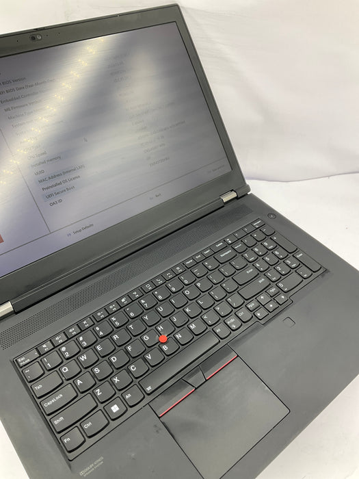 Lenovo ThinkPad P17 Gen 2 17.3" Core i7-11800H 512GB 16GB B Win 11 Pro