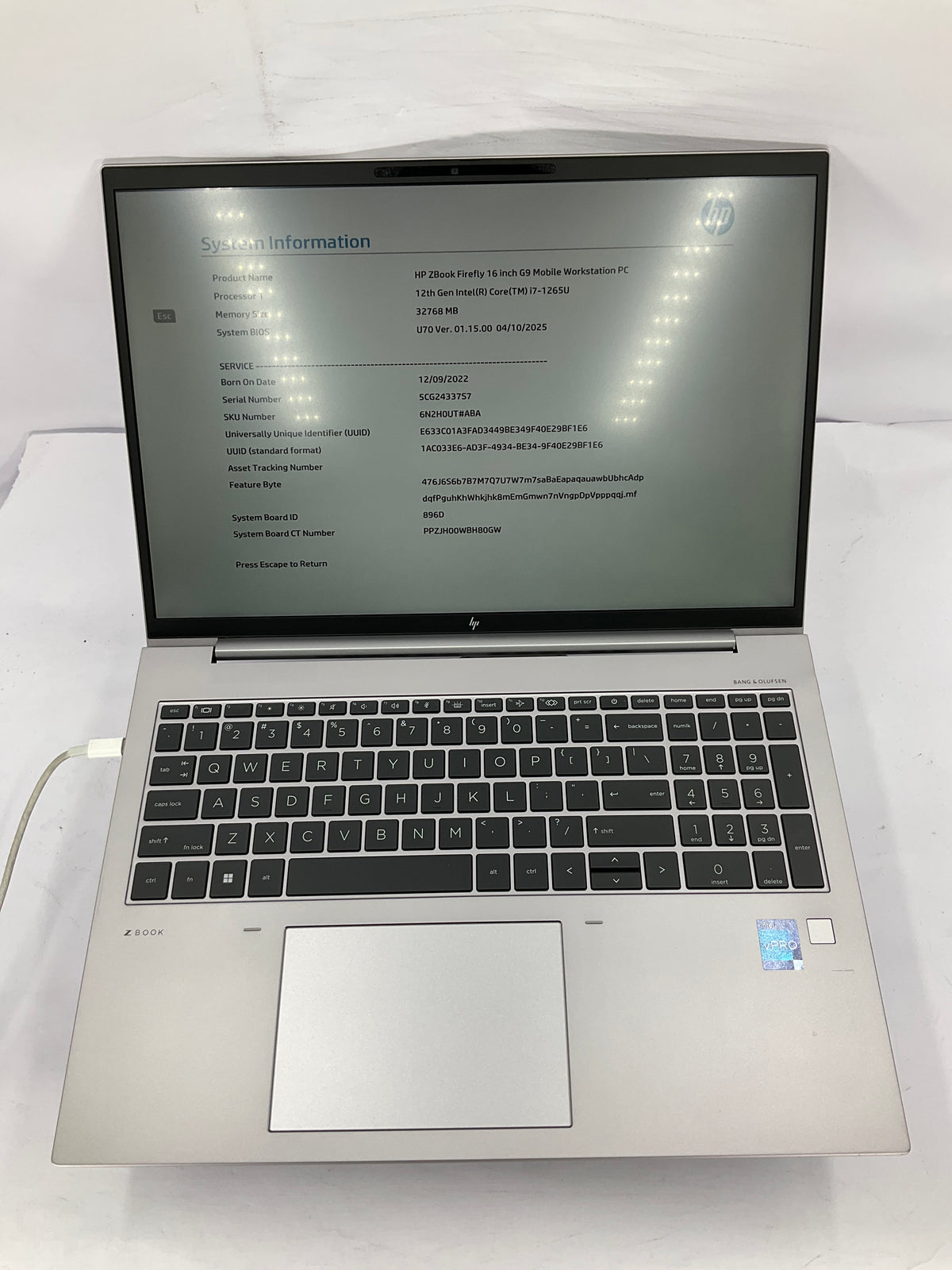 HP Zbook Firefly G9 Core i7-1265U 1TB 32GB — 3R Technology