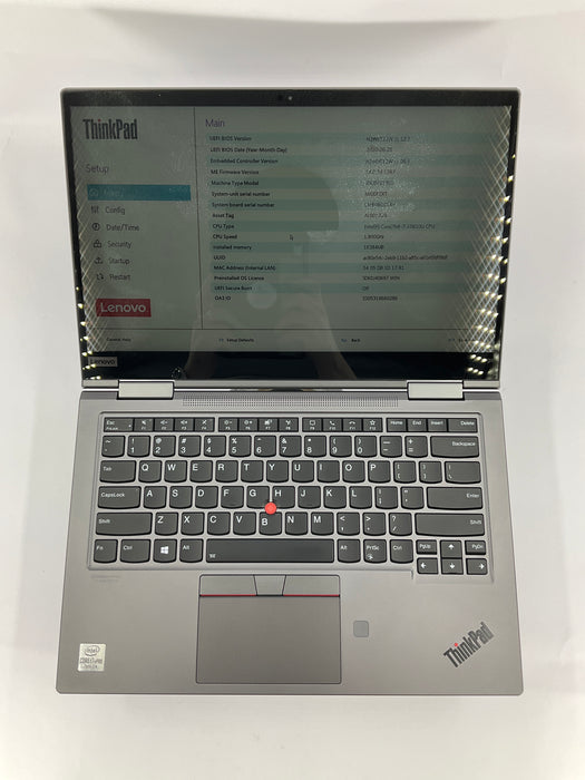 Lenovo ThinkPad X1 Yoga 5th Gen 14" 2in1 Touch Core i7-10610U 512GB 16GB B W11P
