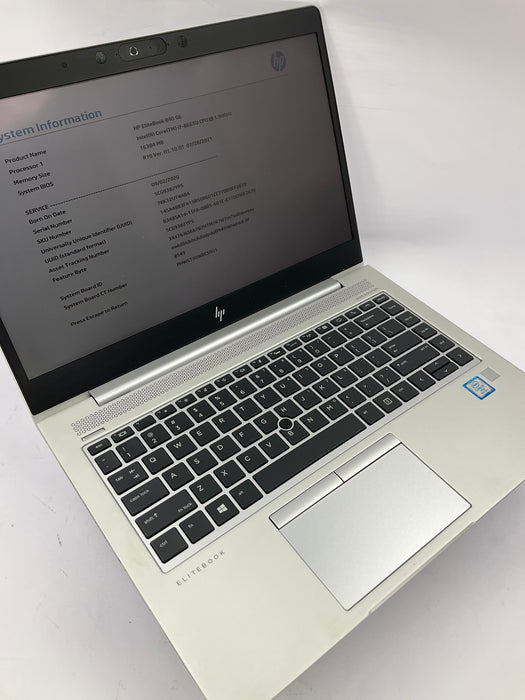 HP EliteBook 840 G6 14" Core i7-8665U 512GB 16GB B Win 11 Pro