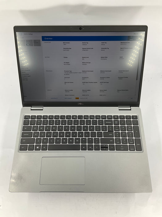 Dell Latitude 5520 15.6" Core i7-1165G7 256GB 16GB B Win 11 Pro