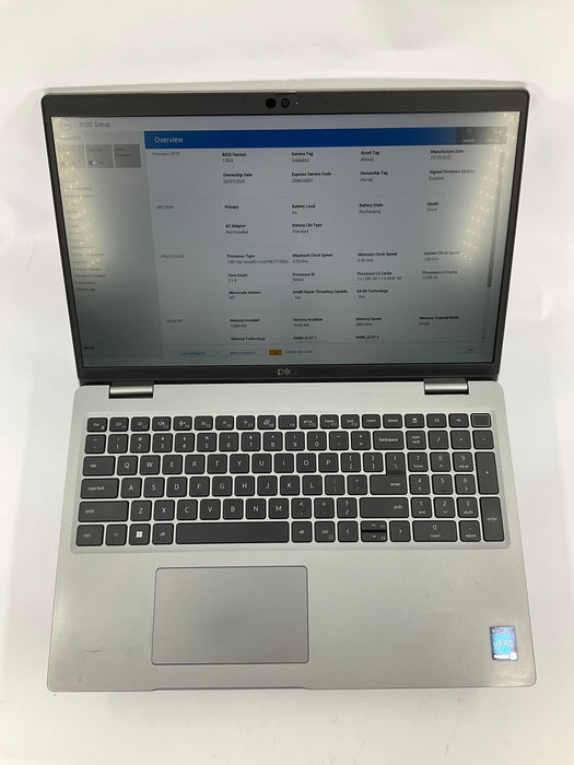 Dell Precision 3570 15.6" Core i7-1255U 512GB 16GB B Win 11 Pro