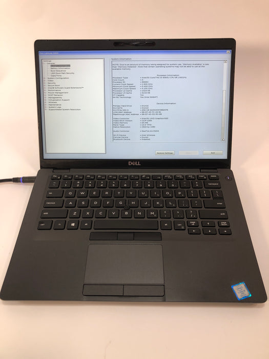 Dell Latitude 5400 14" Intel Core i5-8365U 256GB SSD 20GB RAM Win 11 Pro