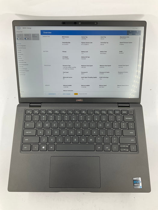 Dell Latitude 7420 14" Core i7-1185G7 256GB 16GB B Win 11 Pro