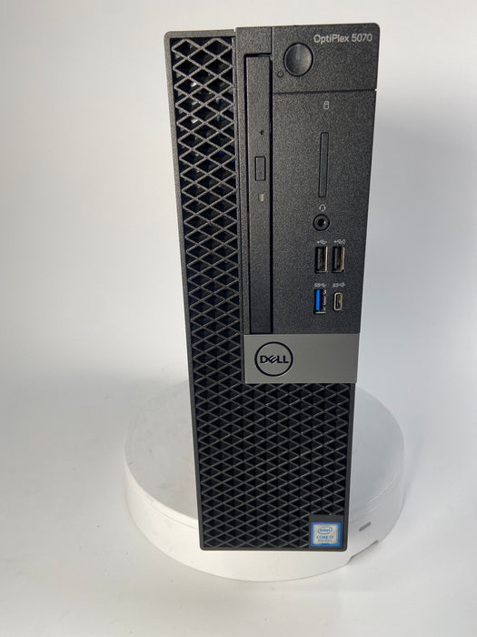 OptiPlex 5070 Desktop SFF Intel Core i7-9700K 256GB SSD 16GB RAM Win 11 Pro