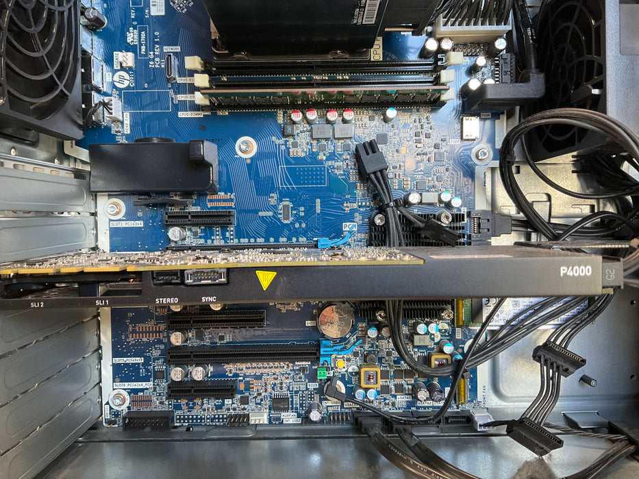 HP Z6 G4 Workstation Xeon Silver 4116 512GB 16GB B Win 11 Pro P4000