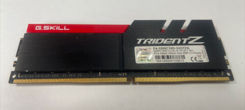G.Skill Trident Z 32GB (2x16GB) DDR4-3200 CL16 RAM (F4-3200C16D-32GTZA)