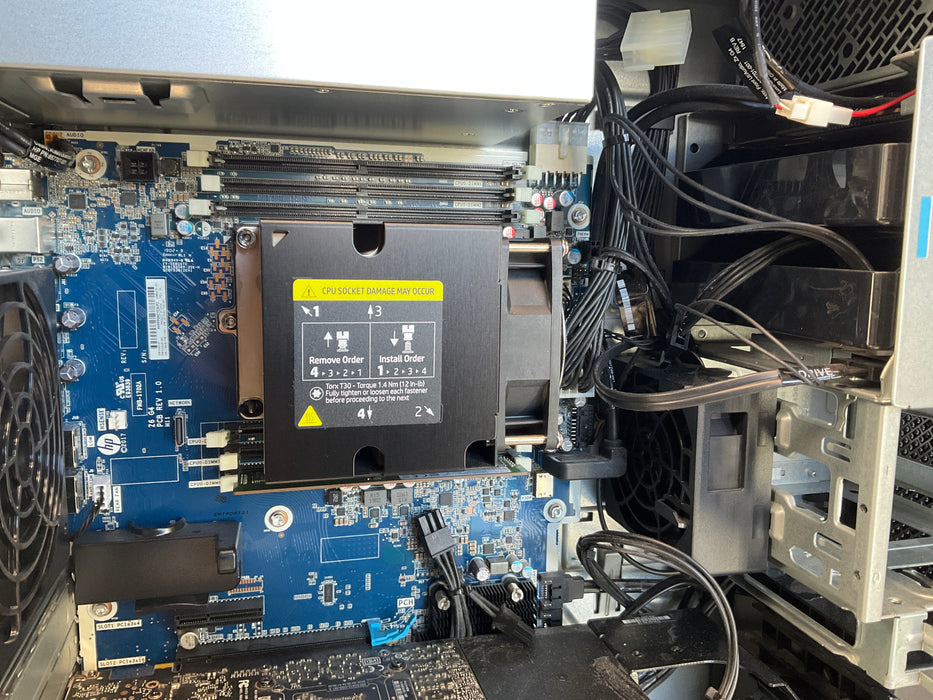 HP Z6 G4 Workstation Xeon Silver 4116 512GB 16GB B Win 11 Pro P4000