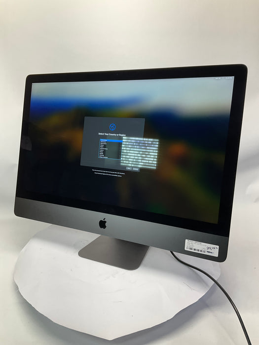 2017 (Late) Apple iMac Pro 27" 5K Xeon W-2170B 4TB 128GB Sequoia