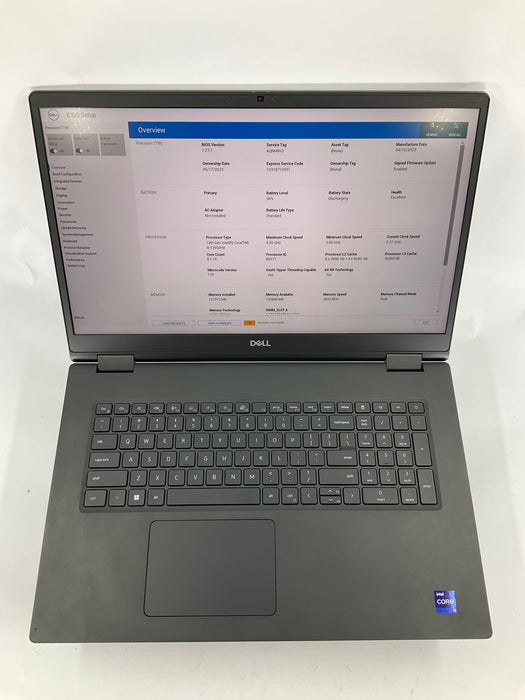 Dell Precision 7780 17.3" Core i9-13950HK 2TB 128GB Win 11 Pro RTX 5000