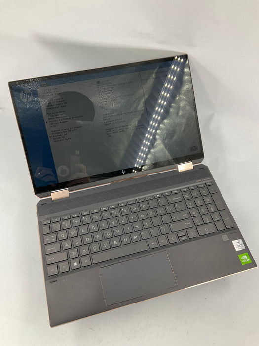 HP Spectre x360 15-eb0xxx 15.6" 2in1 Core i7-10510U 512GB 16GB Win 11 Pro MX330
