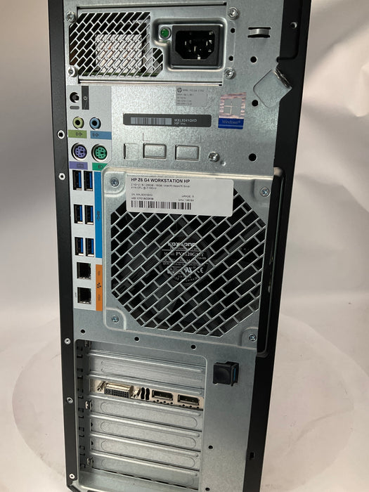 HP Z6 G4 Workstation Xeon Silver 4116 256GB 32GB Win 11 Pro K4200