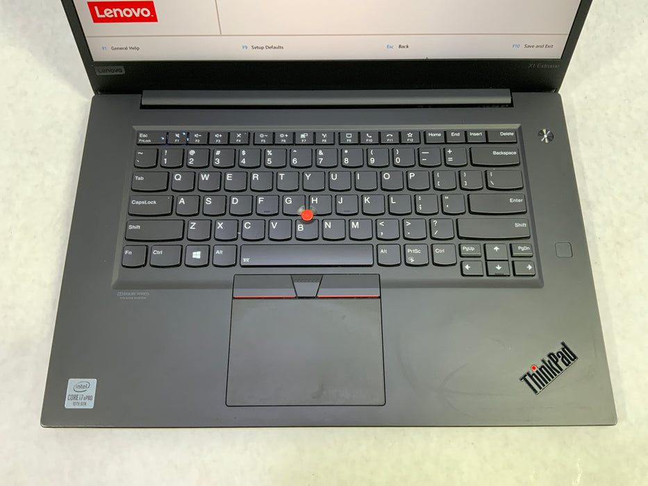 Lenovo ThinkPad X1 Extreme (Gen 3) 15.6" Intel Core i7-10850H 512GB SSD 16GB RAM Win 10 Pro GTX 1650 Ti
