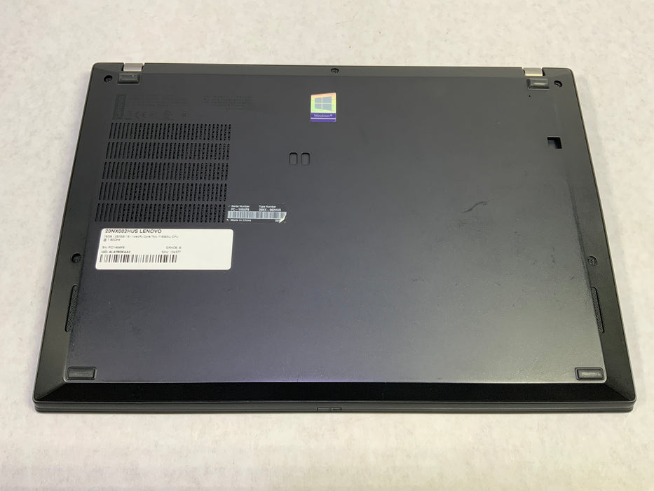 Lenovo ThinkPad T490s14" Intel Core i7-8565U 250GB SSD 16GB RAM B Win 11 Pro