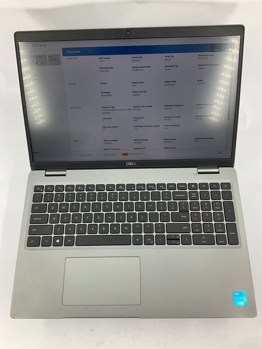 Dell Latitude 5520 15.6" Core i5-1135G7 256GB 16GB B Win 11 Pro *READ*