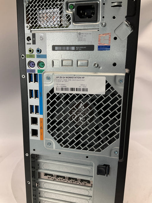 HP Z6 G4 Workstation Xeon Silver 4116 256GB 32GB Win 11 Pro M4000