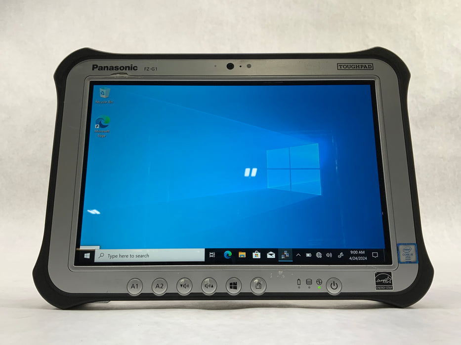 Panasonic ToughPad FZ-G1 10.1" Rugged Tablet Intel Core i5-3437U 256GB SSD 4GB RAM A Win 10 Pro